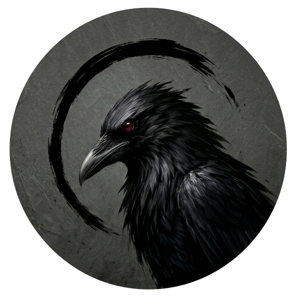 Hamid — black raven avatar